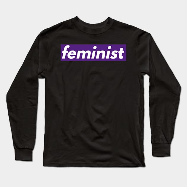 Feminist  v 0.1 Long Sleeve T-Shirt by the gulayfather